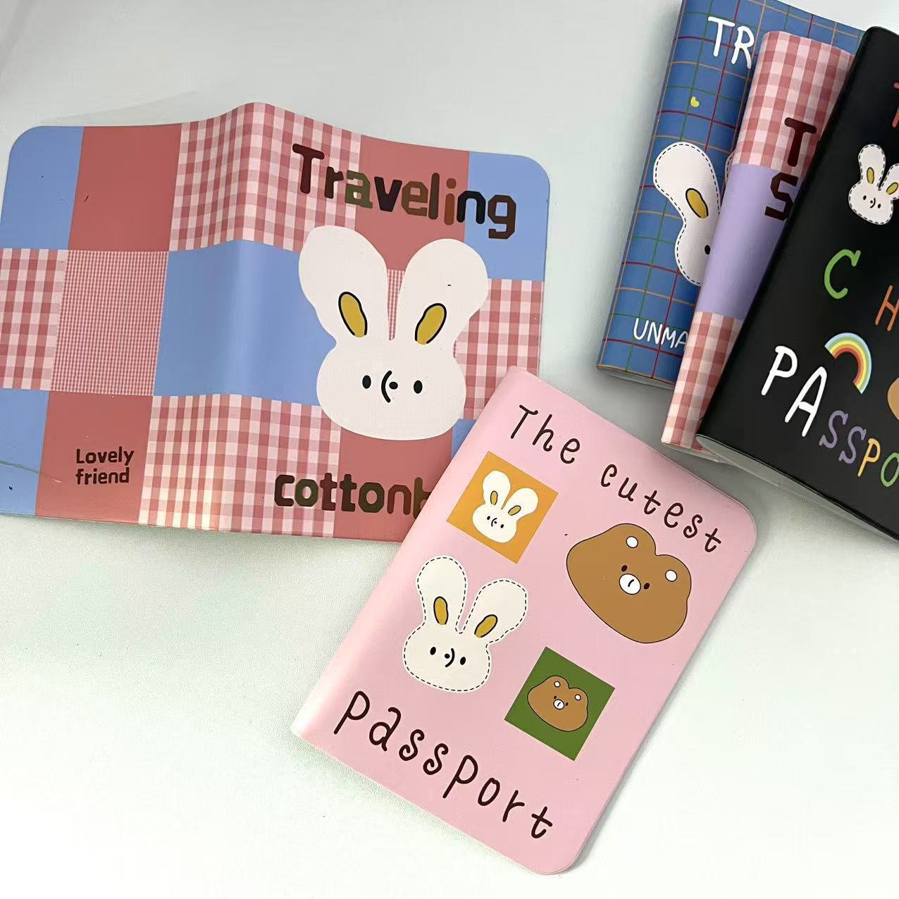 Wholesale Supply of Best Friend Short Passport Holder Passport Passport Holder Document Bag Passport Book