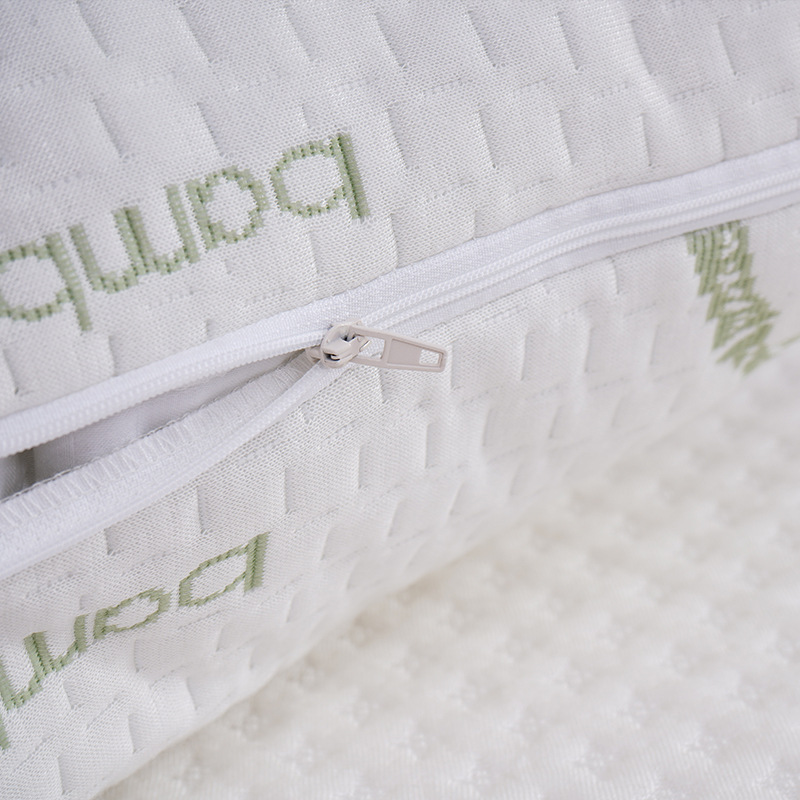 Anti-Pilling Bamboo Fiber Air Layer Waterproof Pillowcase Pillow Core Protective Cover Cross-Border Hotel Home Dormitory Pillowcase