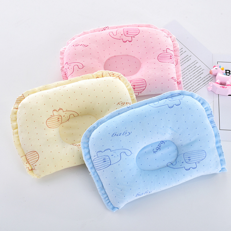 Подушка для новорожденных в форме медведя, подушка для бокового поворота, анти-дефляционная подушка для головы