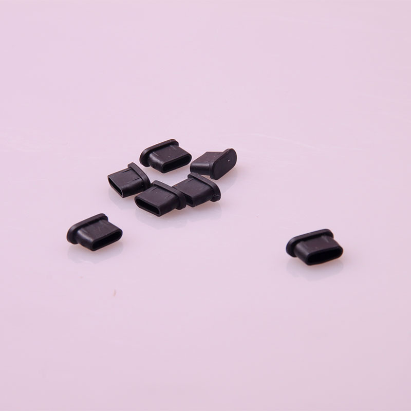 Suitable for Apple 15 pro max dust plug silicone charging plug data hole plug soft plug charging mask cover