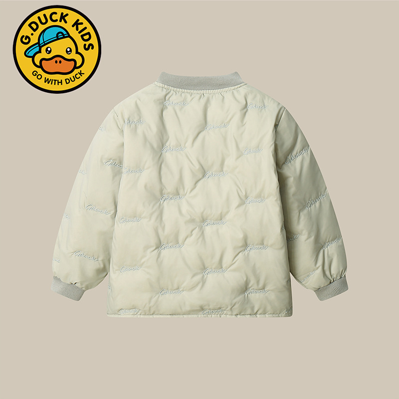 Little Yellow Duck down Jacket Liner School Uniform Handy Gadget Boys and Girls Tops Winter Children's Inner Wear and Outer Wear Warm Jackets