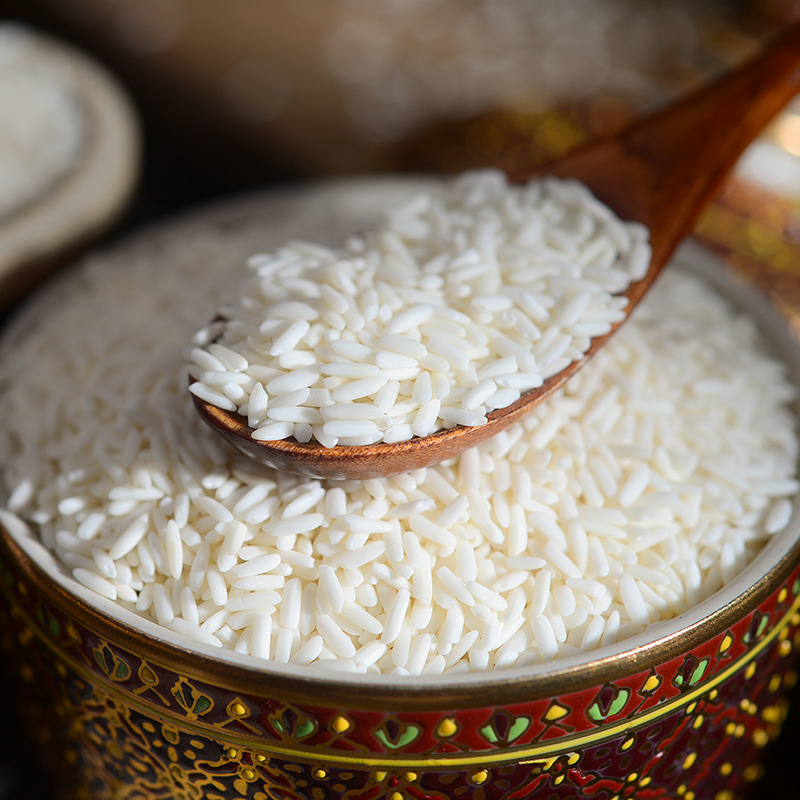 Hongye Thai Ivory Glutinous Rice 2.5kg Long Grain 2.5kg Packs for Making Zongzi and Rice Balls, Directly from the Source Manufacturer, Soft and Glutinous, Imported from Thailand