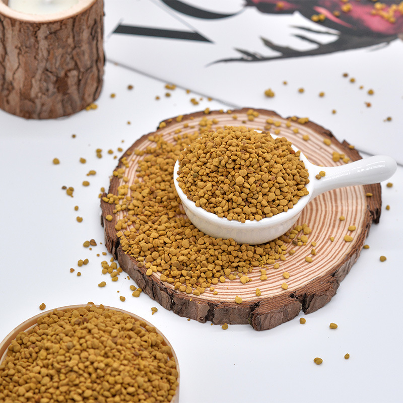 Yunnan bee pollen source manufacturers directly supply OEM generation of high activity rape pollen selected particles plateau soil