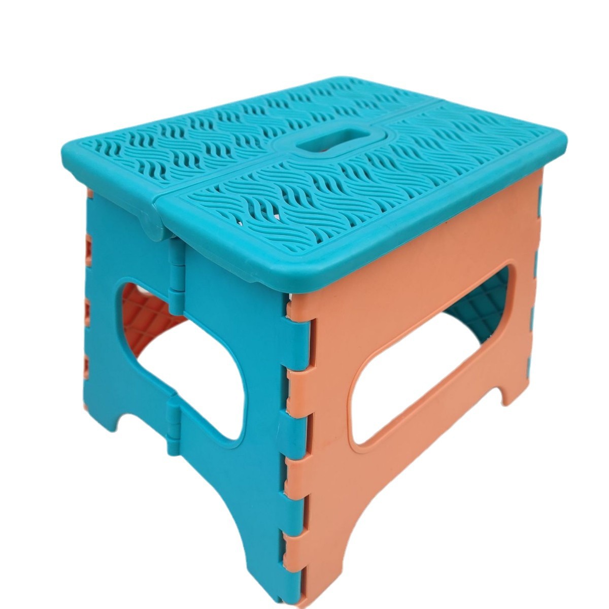 Hollow Foldableing Stool Kidsren's Stool Portable Small Bench Outdoor Small Stool Household Foldableing Small Stool Can Be Printed with Logo