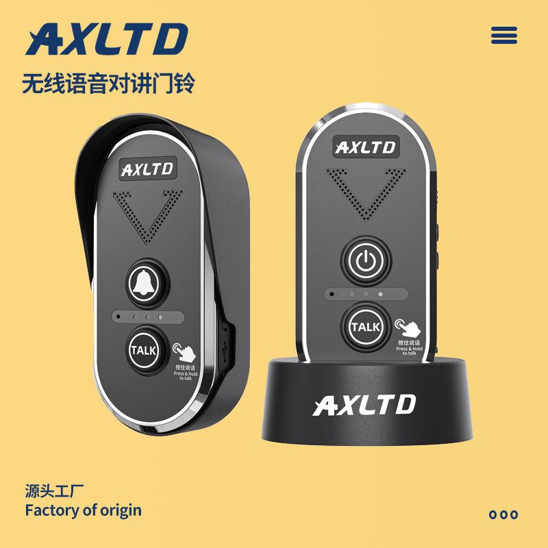 Кросс-бордерный беспроводной голосовой интерком, дверной звонок, телефонная система, домофон, коммерческий недоступный визуальный смарт