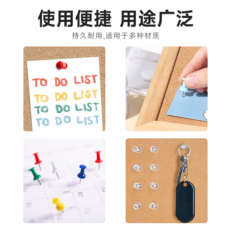 In-Stock Colored Push Pins, Art Pins, Thumbtacks, Wall Pins, Photo Wall Pins, Corkboard Pins, Transparent Push Pins