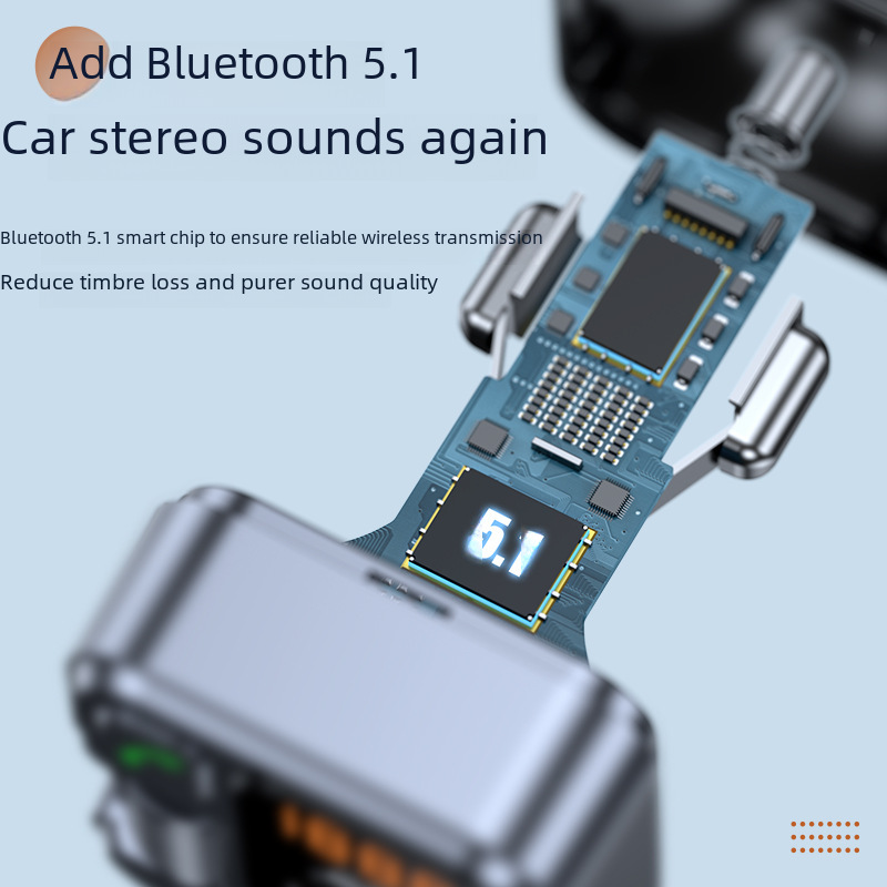 PD30W car mp3 Bluetooth hands-free fm transmitter car charger car mp3 Bluetooth player T16