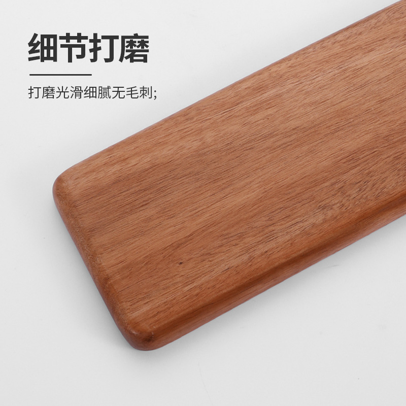 Acacia Wood Food Tray Resin Rectangular European Style Marble Coaster Tea Mat Kitchen Bread Plate Fruit Plate