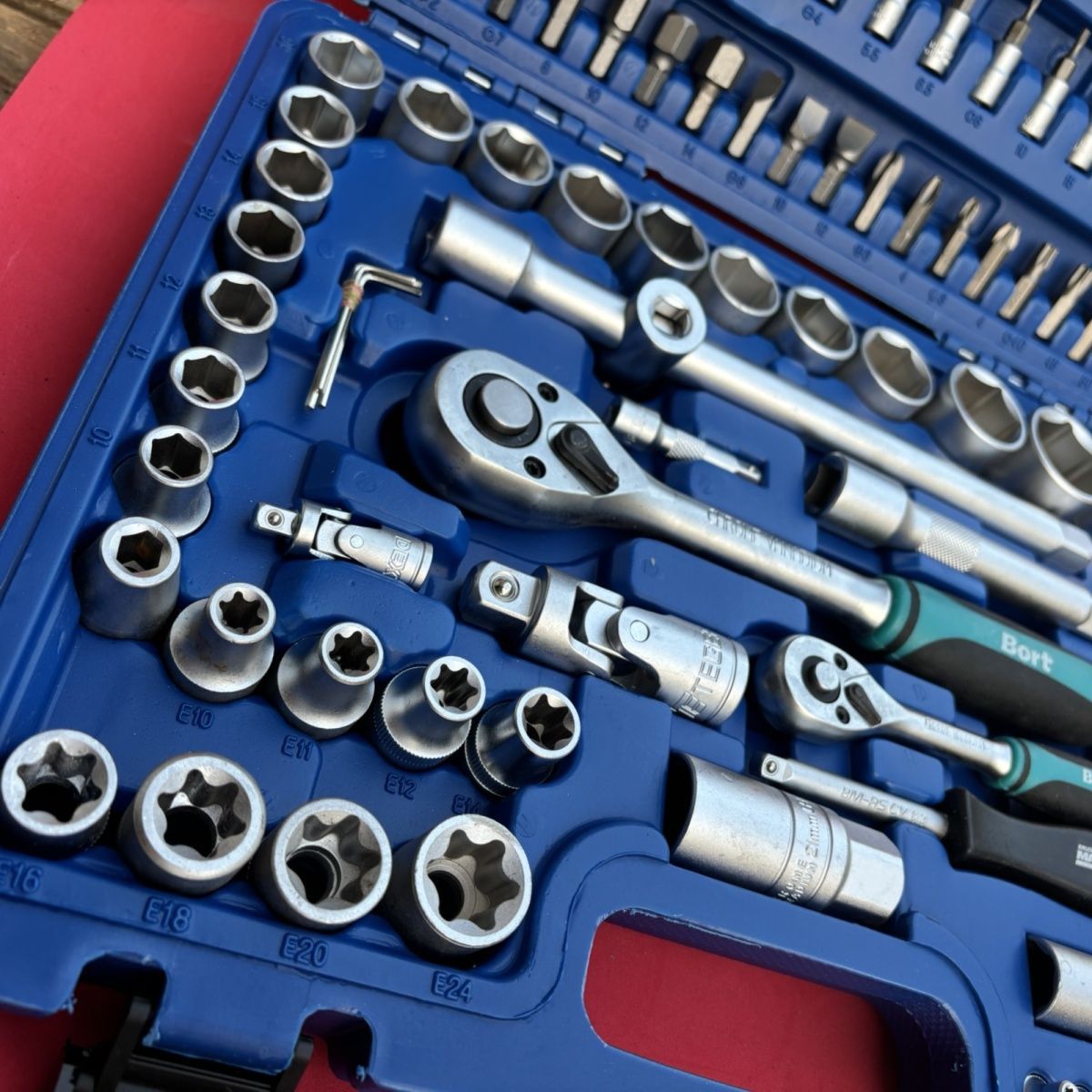 108-Piece Auto Repair Tool Set Combination Set Wrench Sleeve Comprehensive Set Car Repair Tool Repair Tool