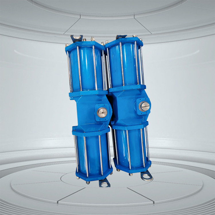 AW-22 AW-25 AW-28 fork type pneumatic actuator matching ball valve butterfly valve