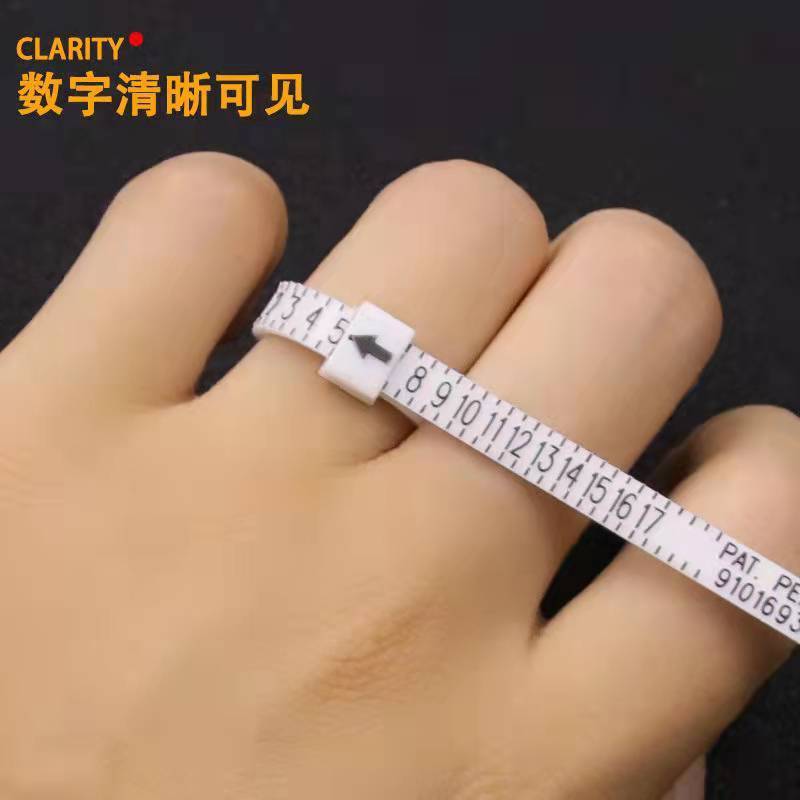 Измеритель размера кольца для пальца, тестер размера кольца