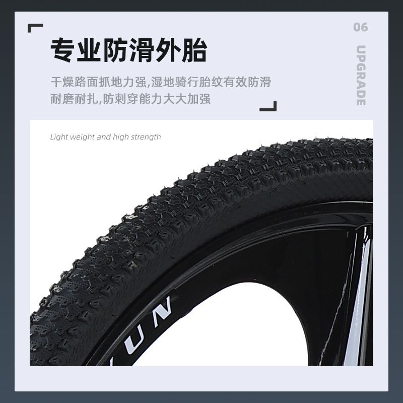 Mountain Bike Bicycle Folding Bike for Men and Women Adults Double Disc Brake Shock Absorption Variable Speed Student 26inch Bike