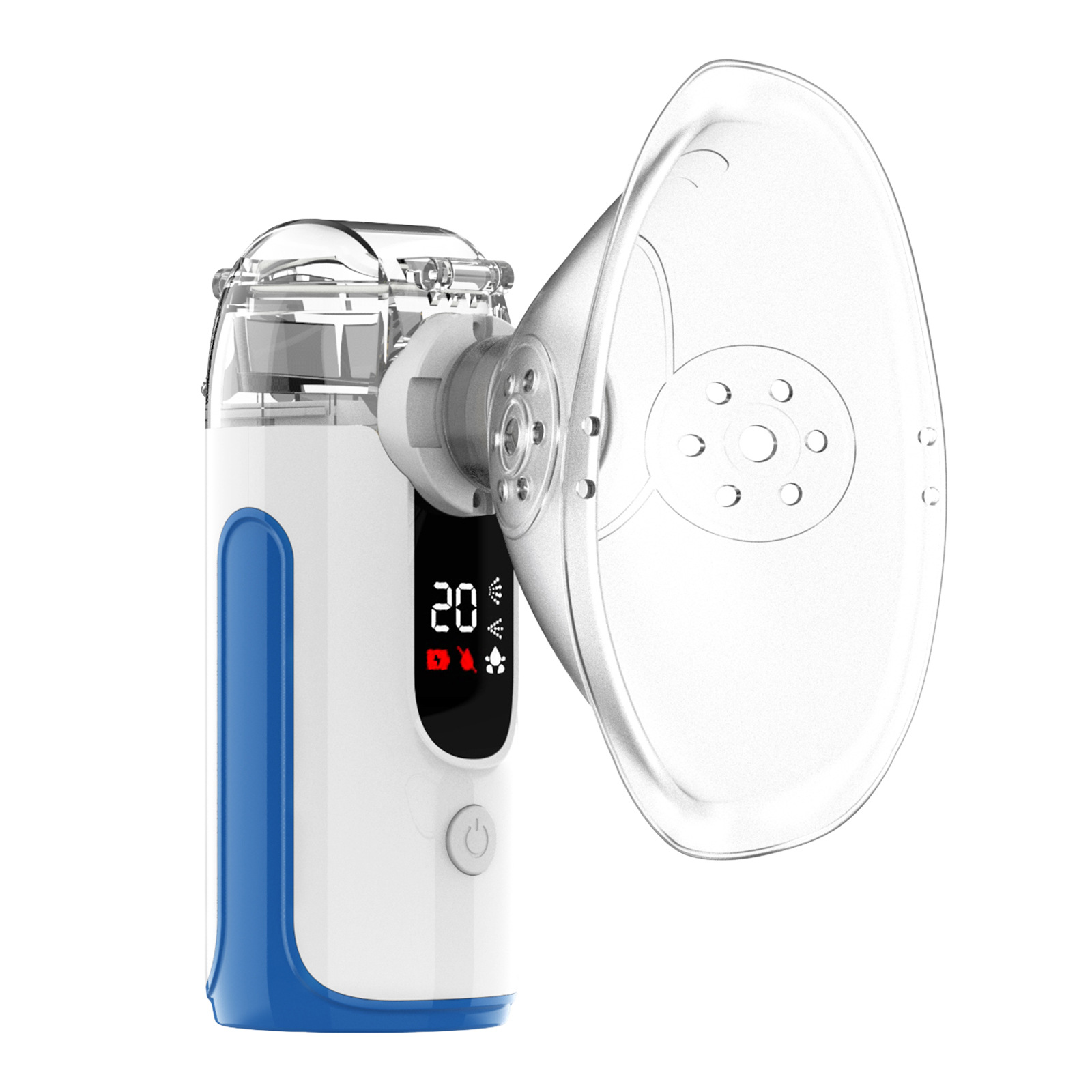 New Digital Display Handheld Atomizer Portable Children's Home Micro Mesh Atomizer Adult Timing Function