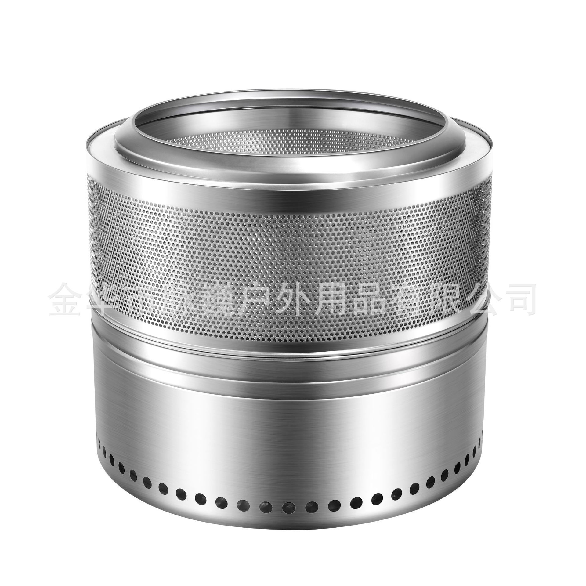 Outdoor Camping Fire Pit Portable Wood Stove Cross-Border Smokeless Cylinder Stove Bonfire Beacon Stove Mw-D250A