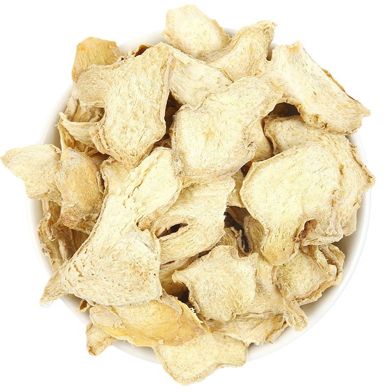 Dried ginger slices Chinese herbal medicine manufacturers supply edible dried ginger seasoning bulk Anhui high quality sulfur-free raw dried ginger wholesale