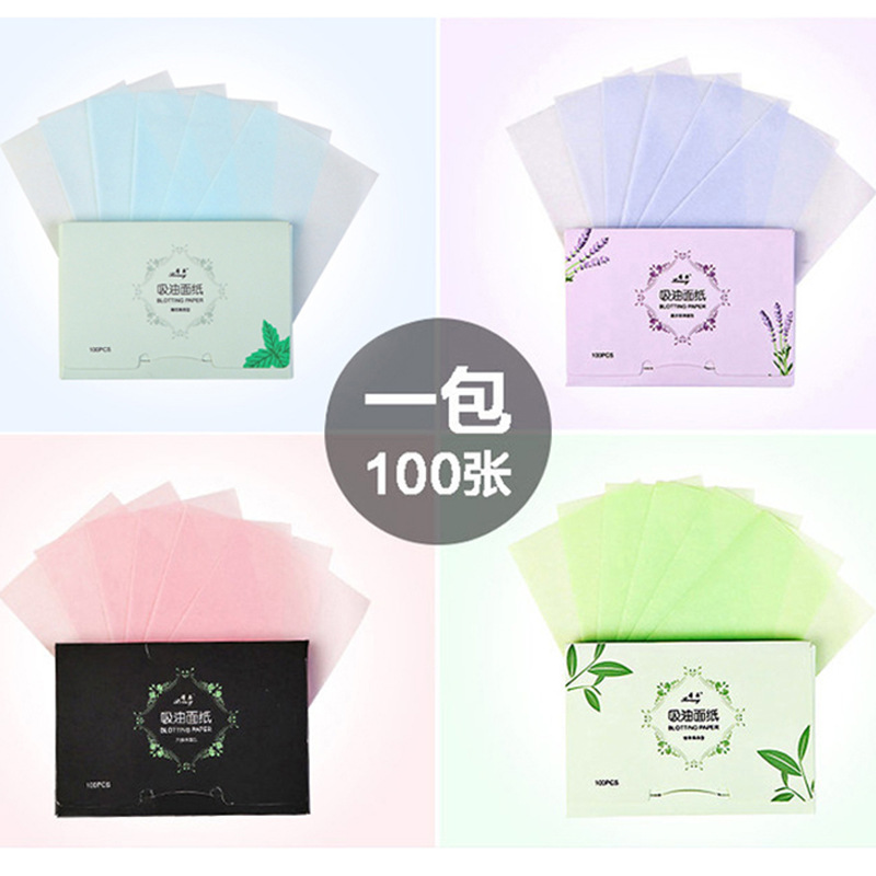 Бумага для впитывания масла Beizi 100 штук летняя очищающая бумага для лица, инструменты для удаления макияжа