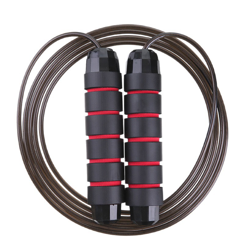 Cross-Border Weight-Bearing Skipping Rope for Students' High School Entrance Examination Special Competition Sports Training Fitness Bearing Steel Wire Skipping Rope Wholesale