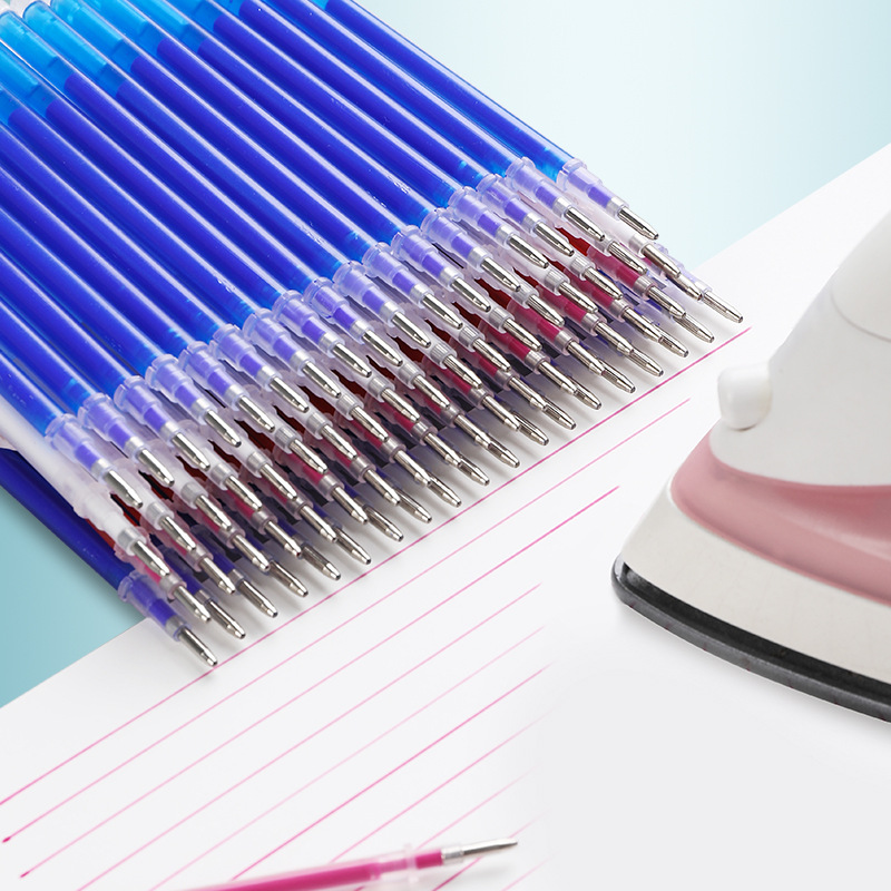 High temperature vanishing refill 100 thick rod faded pen clothing leather special ironing heating automatic decoloring