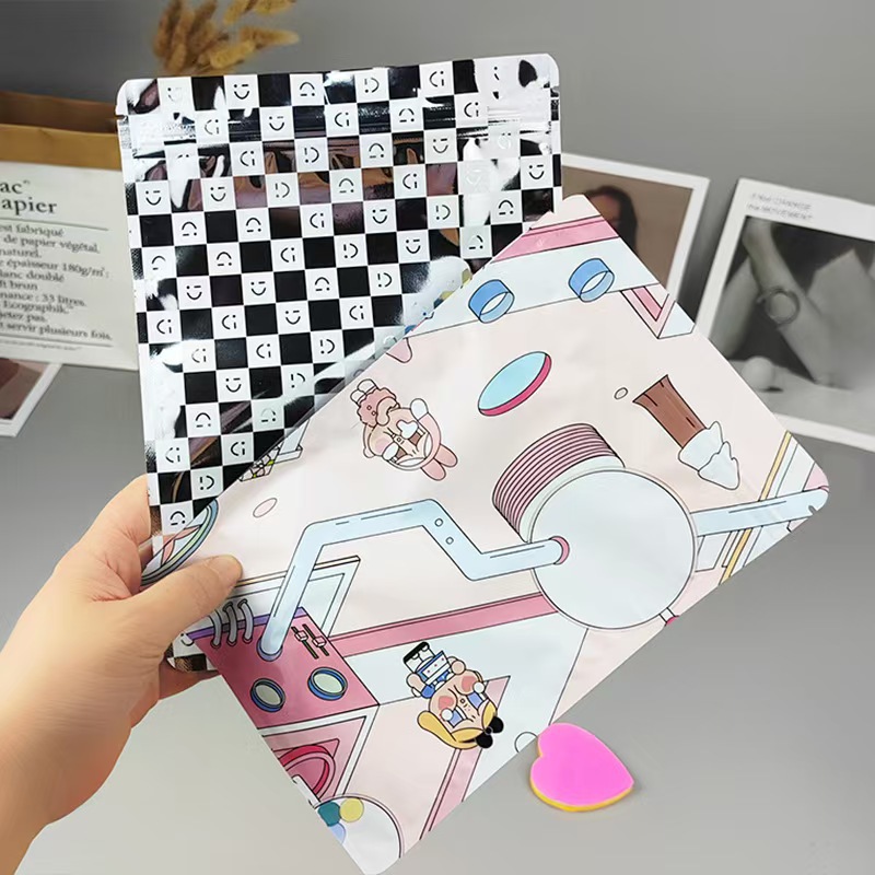 Smiling Stitch Blind Bag Blind Box Crybaby Crybaby Stuffed Toy Ziplock Bag Empty Bag Color Box Paper Box