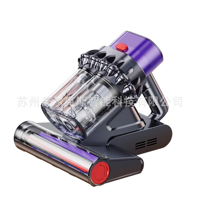 Intelligent Household Double Dust Cup Mite Removal Instrument Strong Suction Bed Vacuum Cleaner Ultraviolet Sterilization Mite Removal Artifact with Hot Air