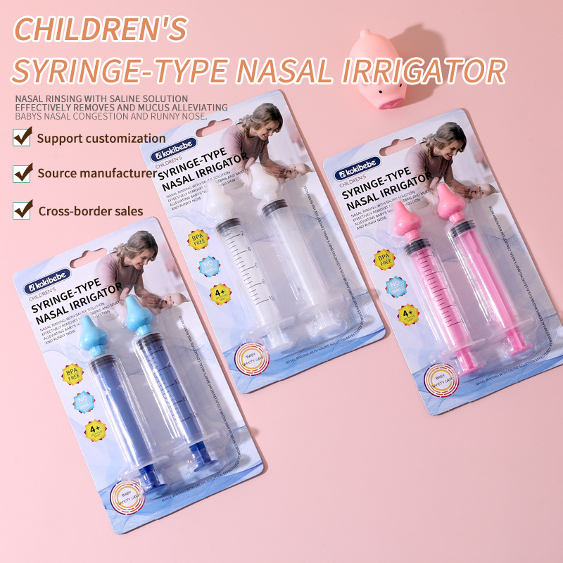 Ручной ирригатор для носа с игольчатым типом для детей