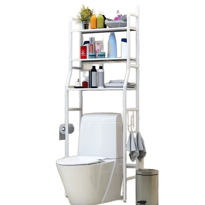 Toilet Rack Bathroom Bathroom Rack Floor-Standing Wall-Mounted Toilet Bath Toilet Washbasin Rack Washing Machine