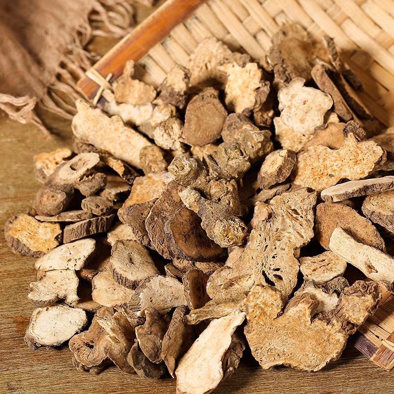 Atractylodes Chinese Herbal Medicine Sliced Powder Is Available for Wholesale in Large Quantities and Is Sold Directly from the Origin Without Fumigation