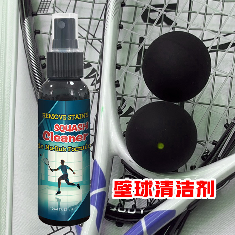Английская версия кросс-бордерного индивидуального OEM очистителя для сквоша, спортивный очиститель, спрей, прямая поставка с завода, очиститель для внешней торговли