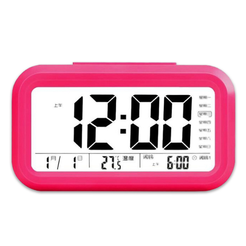 Student Electronic Clock Children's Alarm Clock Study Desk with Voice Time Electronic Gift Clock Wholesale