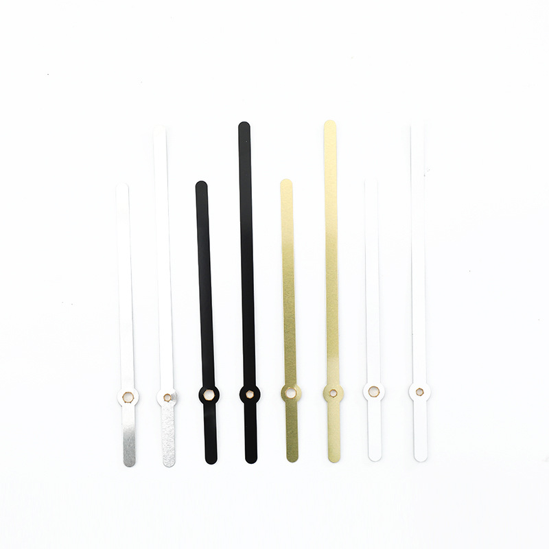 Manufacturer Supply Wholesale Clock Accessories Metal Aluminum Clock Needles Watch Needles Wall Clock Pointer Clock Accessories Hour Hand Separation Needles