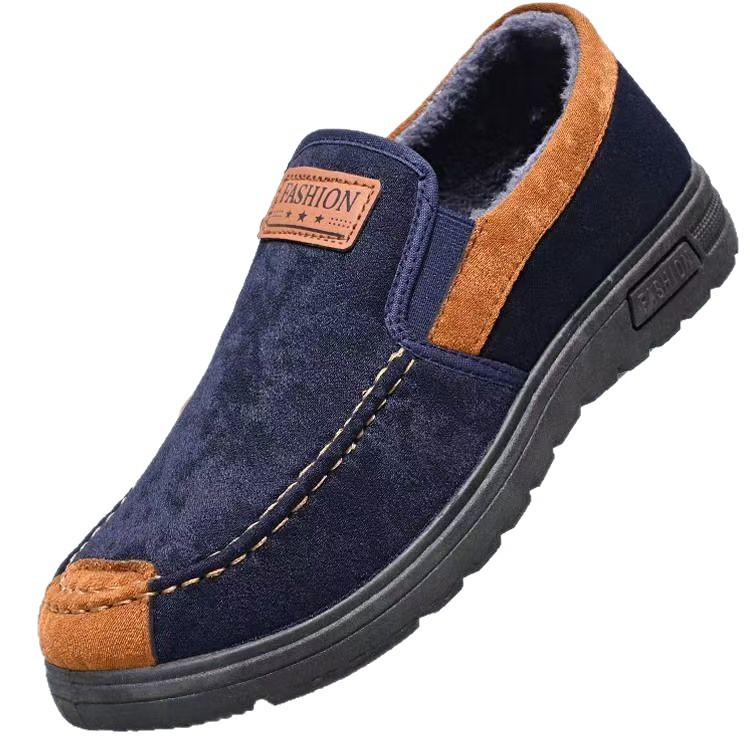 Winter Special Offer Cotton Shoes, Fashionable Thickened Soft Sole Plus Velvet, Middle-Aged and Elderly Beijing Winter Cotton Shoes