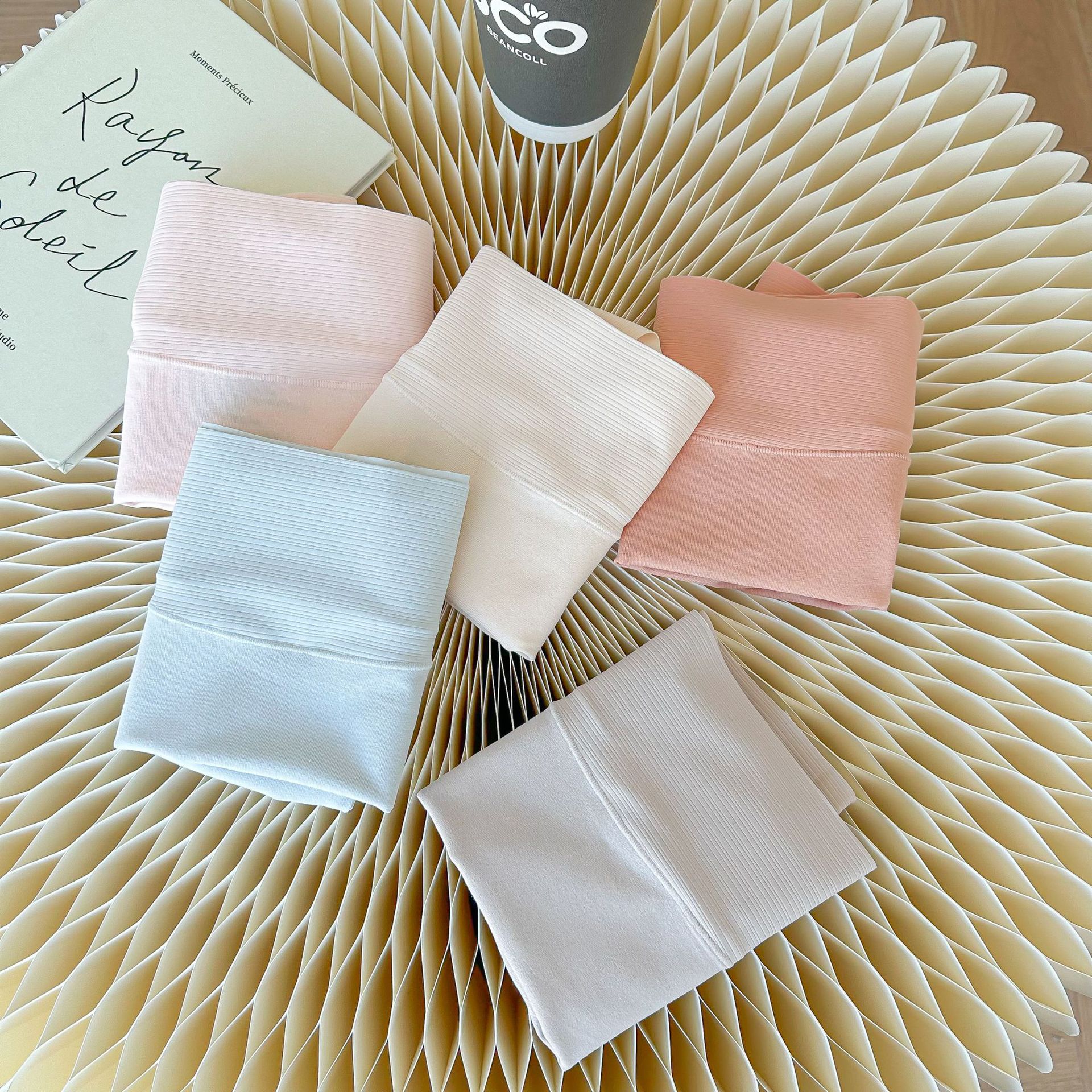 8285 large size 200kg wearable 5A antibacterial simple high waist long staple cotton ladies underwear abdominal comfortable moisture absorption