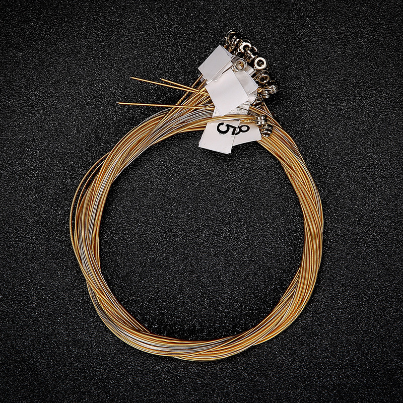 Enter the new Lea piano single string packaging 7/10/16/19/21/24/27/32 full series of brass strings