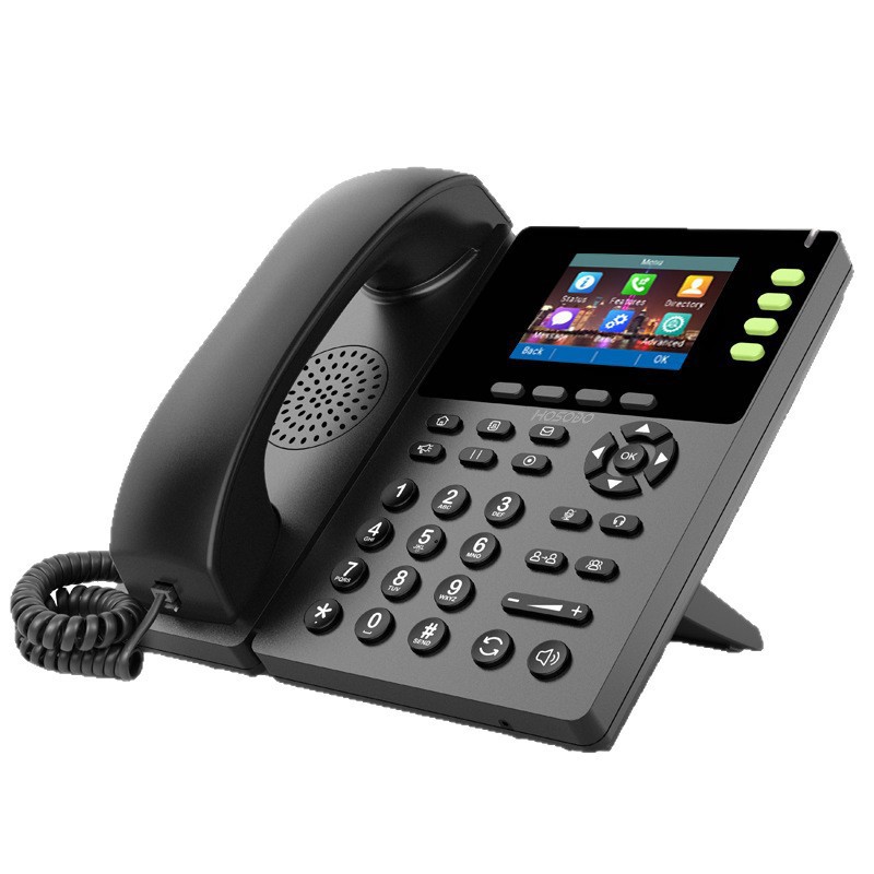 Hongshidao Hp8023 Voice Recorder Gigabit Network I Dual-Band Wifi 4 Sip Ip Telephone Landline