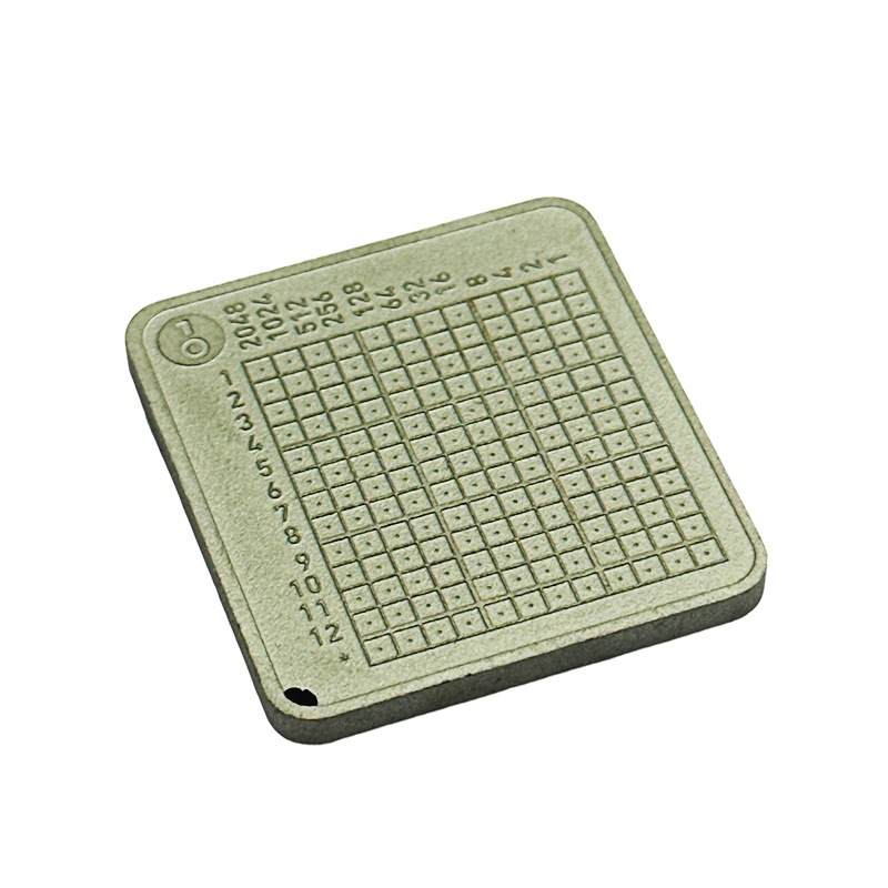 Tc4 Mnemonic Device (Password Book) Manufacturer Supplies New Stainless Steel Mnemonic Data Card Spot Wholesale