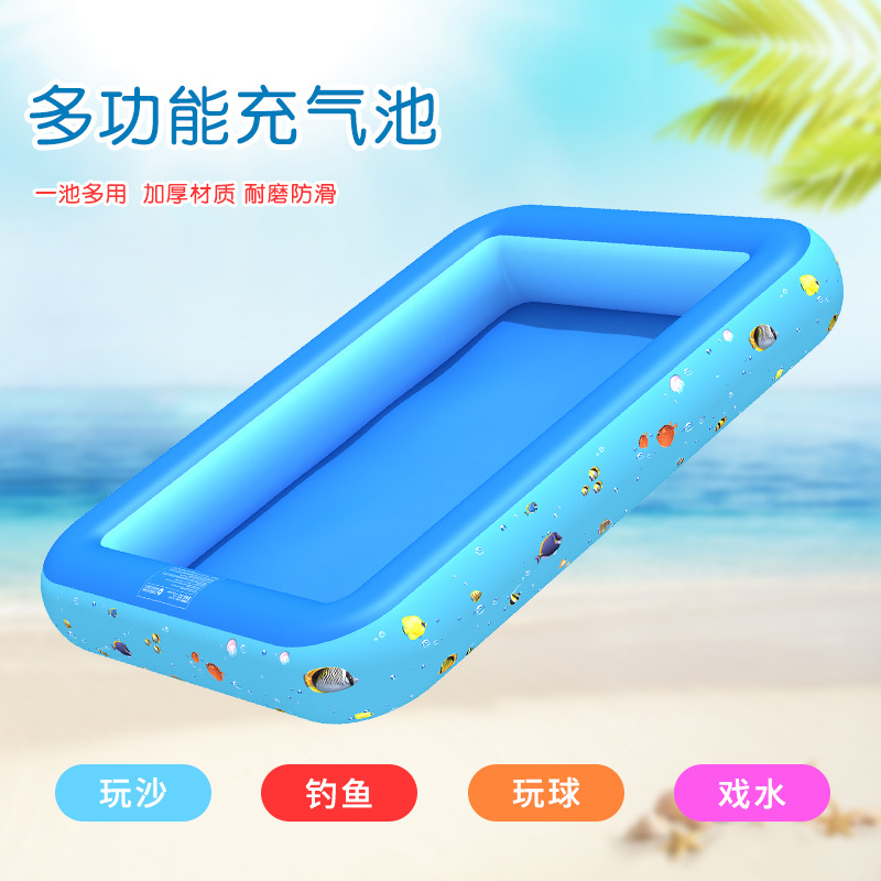Swimming Pool Children's Baby's Inflatable Fishing Pool Fishing Pool Sand Pool Park Night Market Stall Children's Toy Play Pool