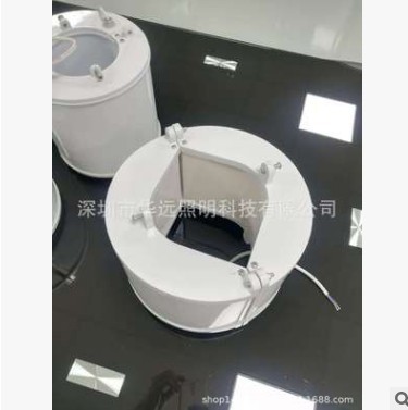 LED outdoor hoop light colorful full color ring light road lighting led bridge cable light RGBW pole light