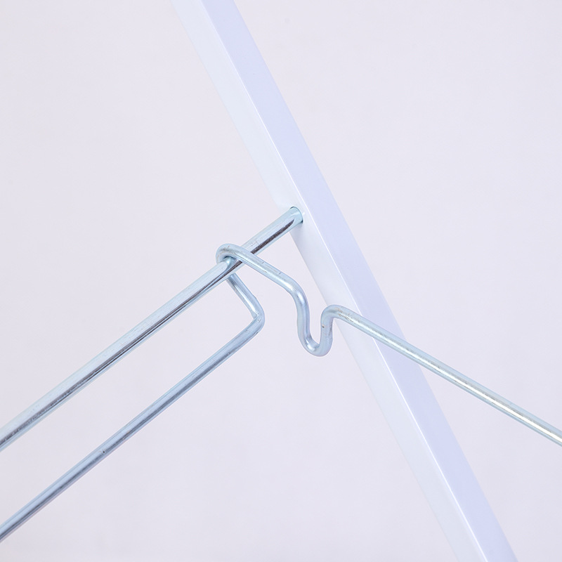 Courtyard drying rack floor folding can push outdoor indoor telescopic mobile foldable drying rack laundry cart