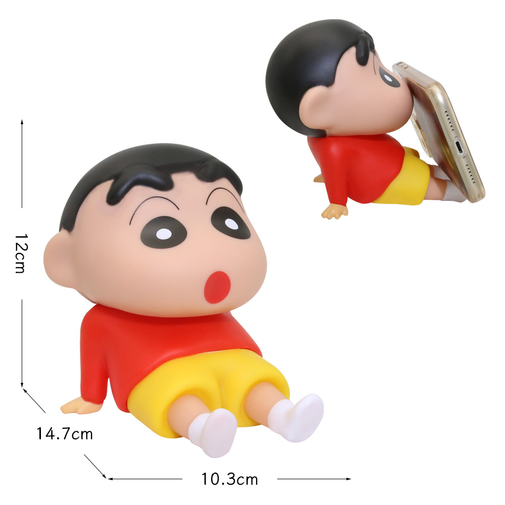 Classic Pajamas, Xiaoxin Doll, Anime Lazy Mobile Phone Holder, Desktop Ornaments, Trendy Toy Figure Model
