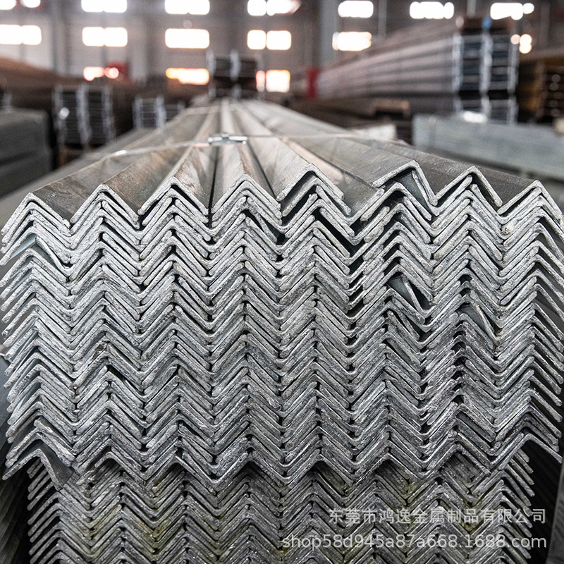 Wholesale Q235 Equal-Sided National Standard Angle Steel Construction Engineering Structure Punching Multi-Functional Anti-Rust Galvanized Angle Iron