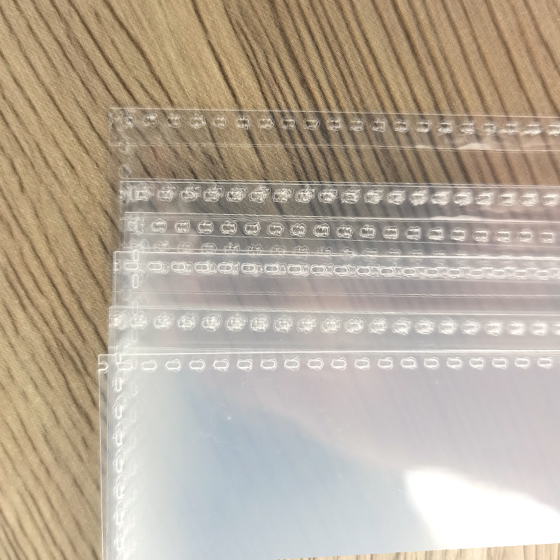 Factory wholesale PP3 hole 2 grid card book inner page card storage page loose-leaf inner core card storage bag core