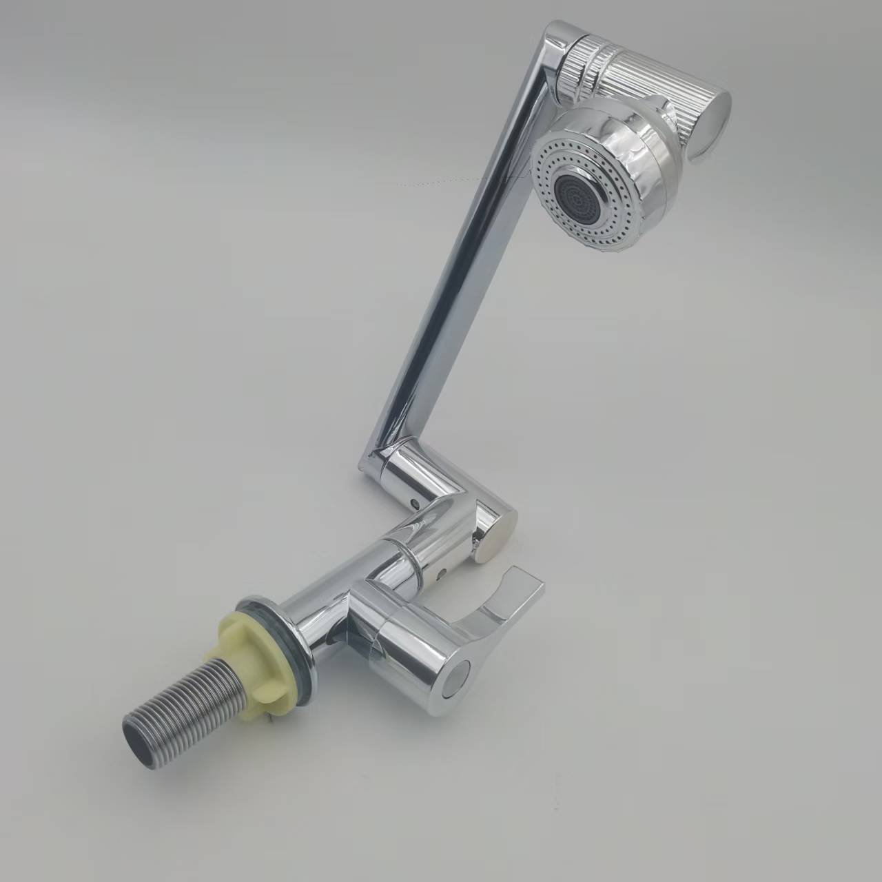 New Foreign Trade Abs Mechanical Arm Lucky Cat Universal Basin Faucet Bathroom Sink Single Cold Water Faucet