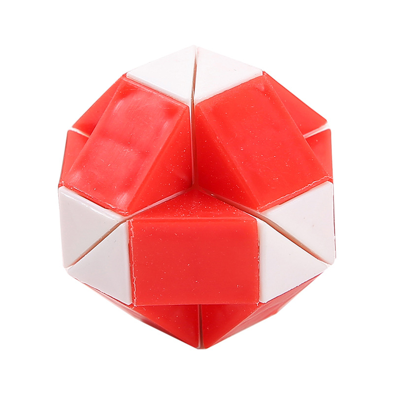Mini 24 Section Variable Magic Ruler Children's Educational Spherical Rubik's Cube Intelligence Early Education Toys Kindergarten Gift Wholesale
