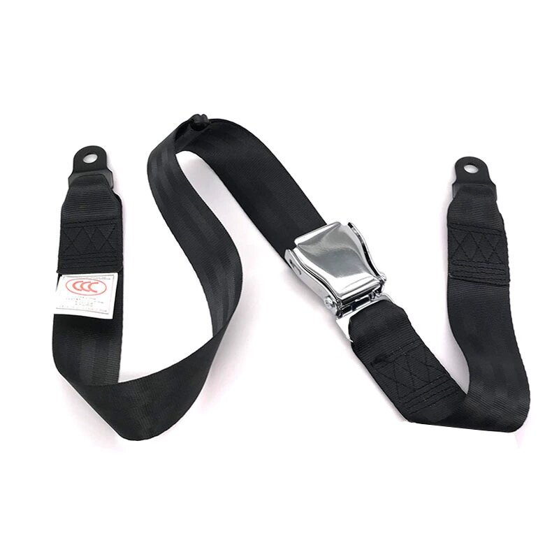 Two-point aircraft safety belt aviation buckle buckle belt high-speed rail kart playground safety belt manufacturers wholesale