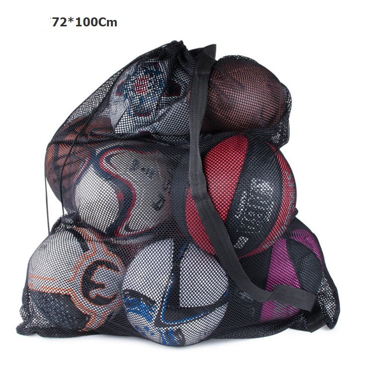 Amazon's Best-Selling Large-Capacity Training Football Basketball Volleyball Storage Mesh Bag Large Basketball Bag