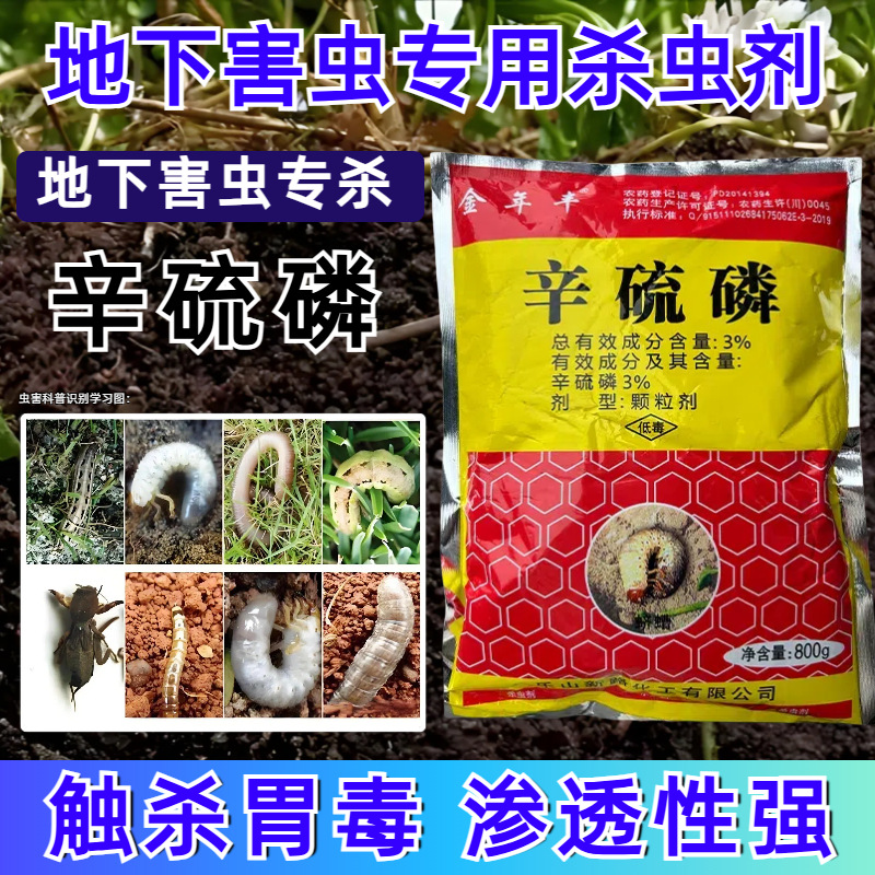 Wholesale Purchase of Phosphamid Insecticide Pesticide Phosphorus Granules for Underground Pests, Cutworms, Earthworms, and Needleworms