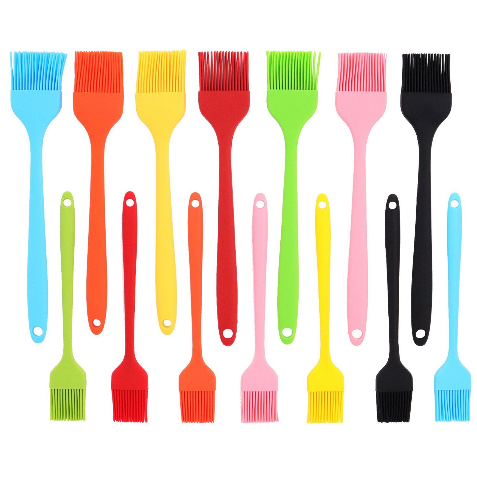 All-In-One All-Inclusive Silicone Oil Brush Barbecue Brush Cake Cream Pancake Baking Food Grade High Temperature Resistant Seasoning Brush