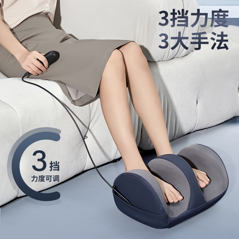 Cross-border pedicure machine automatic kneading leg massager full leg foot hot compress foot foot foot calf massager