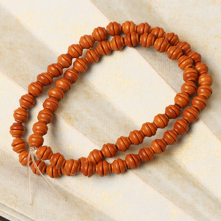 Boutique Olive Nuclear Golden Rice Bowl Cultural Play Bracelet DIY Jewelry Accessories Natural Olive Nuclear Necklace Keychain Accessories