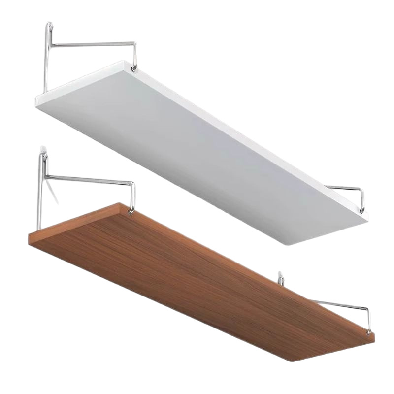 Wall Storage Rack Punch-Free Wall Hanging Clapboard Living Room Hanging Storage Laminar Wall Bookshelf Shelf